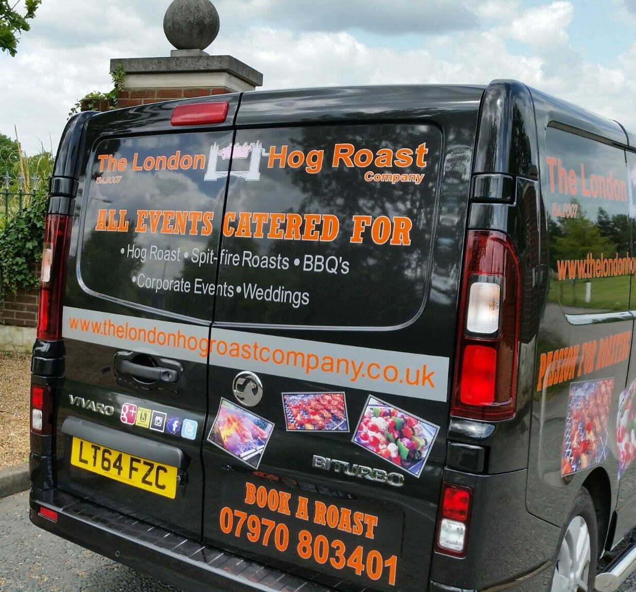 The London Hog Roast Company -hog-roast- van